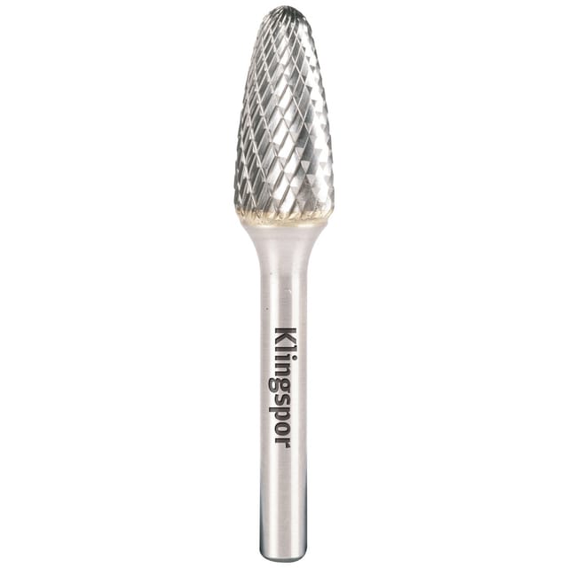 Klingspor HF 100 F Hartmetallfräser, 3 x 14 x 3 mm Kreuzverzahnung