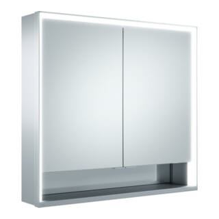 Keuco Spanplattenschraube kurze Türen Royal Lumos 70x73,5x16cm, m Abl, WV, Hz, si-elox
