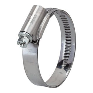 Riegler Schneckengewinde-Schl.schelle, Chromstahl (W 2), 25-40 mm, 12 mm