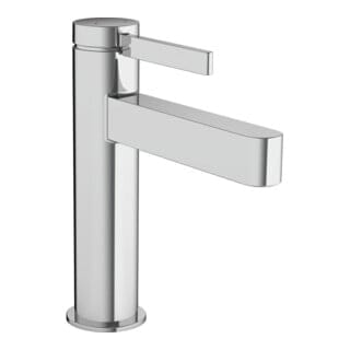 hansgrohe Waschtisch-Einhebelmischer 110 Finoris mit Push-Open-Ablaufgarnitur, chrom