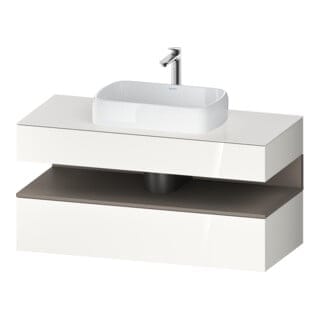 Duravit Waschtischunterschrank Qatego 120x55x60cm, ba m/we g, Pl, 1 Schubkast.