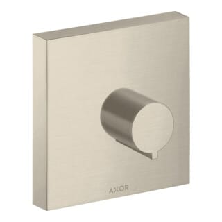 hansgrohe Fertigmontageset Axor Starck UP-Absperrventil, eckig, brushed nickel