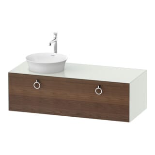 Duravit Waschtischunterschrank White Tulip 130x55cm, 1 AZ m G, B l, US N w s-matt