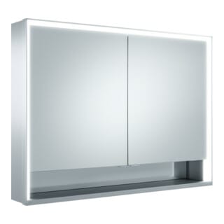 Keuco Spanplattenschraube kurze Türen Royal Lumos 105x73,5x16cm, m Abl, WV, Hz, si-elox