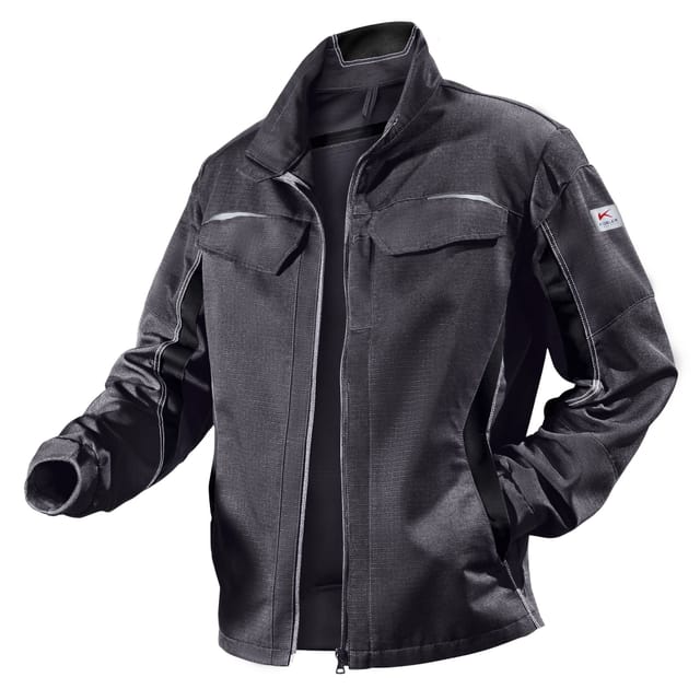 Kübler Pulsschlag Jacke 1324 anthrazit/schwarz Größe 62