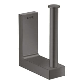 hansgrohe Reservepapierhalter Axor Uni Rectangular Wandmontage, brushed black chrome