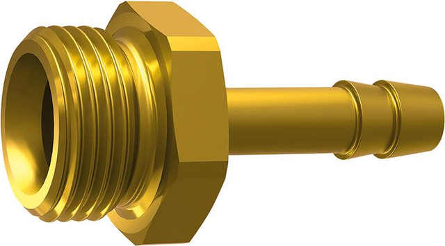 Riegler Einschraubschlauchtülle, G 1/8, für Schlauch LW 9 mm, SW 14, MS