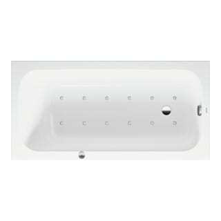 Duravit Whirlwanne Qatego 150x75cm, Air-Sys, EB-Version, 1 RS, we.