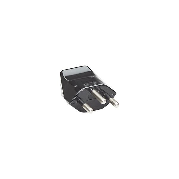Bachmann Schutzkontakt-Stecker sw, Schweiz 910.175