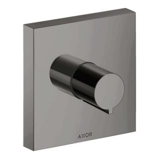 hansgrohe Fertigmontageset Axor Starck UP-Absperrvtl., eck., pol. black chrome