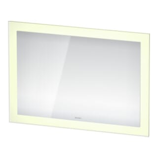 Duravit Lichtspiegel White Tulip 105x75x5cm, 47 W, App Version, LED, weiß