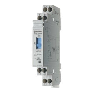 Finder Auto-Off-On-Relais 1W 10A 24VAC/DC 19.21.0.024.0000