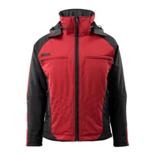 Mascot Darmstadt Winterjacke Größe 2XL, rot/schwarz