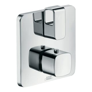 hansgrohe Fertigmontageset Axor Urquiola UP-THM, m Absperrventil, Edelstahl-Optik