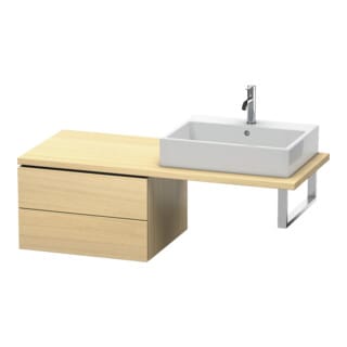 Duravit Unterschrank L-Cube 62x54,7cm, med. Ei, f Kons, 2 Schub.