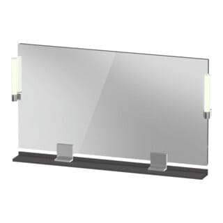 Duravit LED-Spiegel 9 W Sivida 125x65x3,6mm, gra m, Leu., au, stl, G c