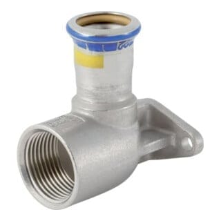 Geberit Gas-Anschlusswinkel Mapress 90G abges., f Gaszähler, ES, 28mmxRp 1