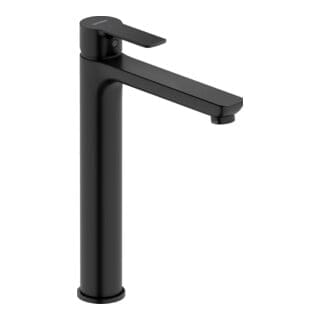 Duravit Waschtisch-Einhebelmischer XL Fresh + -Flow D-Code Ausladung 180mm, schwarz matt