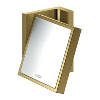 hansgrohe Rasierspiegel Axor Uni. Rectangular neigbar, Wandmont., polished gold optic