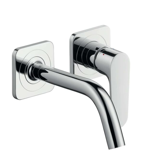 hansgrohe Fertigset Axor Citterio M UP-Waschtisch-Einhebelmischer, Ausl. 167mm, m Roset., chrom