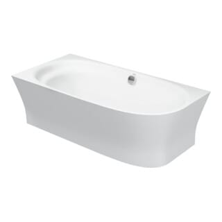 Duravit Badewanne Cape Cod 190x90x48,5cm, Eck li, 1 RS, weiß