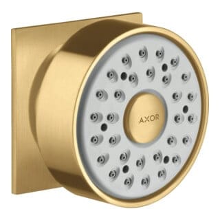 hansgrohe Seitenbrause Axor eck Ros., schwenkb., 1j, brush. gol opt