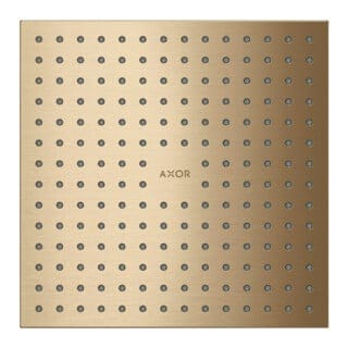 hansgrohe Kopfbrause Axor De., UP-Inst., 250x250mm, 2jet, b bron