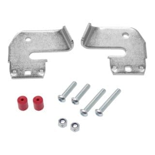 Hymer Ersatzteilset Gelenkplatten für Mehrzweckleitern, für Holmgröße 66x24 mm