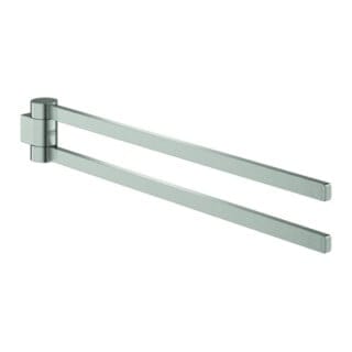 Grohe Handtuchhalter Selection 44,1cm, 2-armig, schwenkbar, supersteel