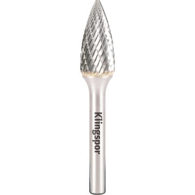 Klingspor HF 100 G Hartmetallfräser, 6 x 18 x 6 mm Kreuzverzahnung
