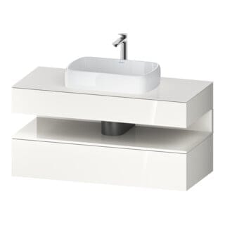 Duravit Waschtischunterschrank Qatego 120x55x60cm, w g, Konsolenpl., Nischenb