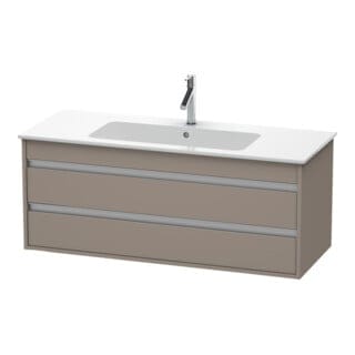 Duravit Waschtischunterschrank Ketho 120x47,5cm, bas. ma, 2 Schubk., wandhängend