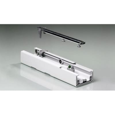 Hettich Hochschrankauszug Dispensa 90° 9117223 Stahl silber