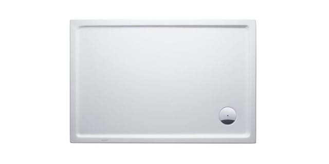 Duravit Rechteck-Duschwanne Starck Slimline 130x90x6cm, weiß