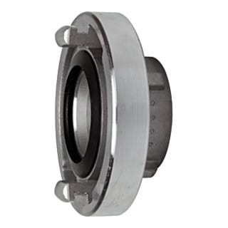 Riegler Storz-Festkupplung, Alu, Storz-Größe 75-B, KA 89 mm, G 2 IG