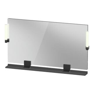 Duravit LED-Spiegel 9 W Sivida 125x65x3,6mm, gra m, Leu., au, stl, G sw