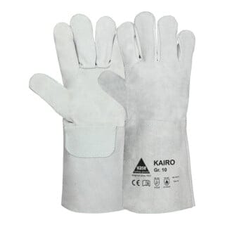 Hase Kairo Schweißerhandschuh aus Rindspaltleder Größe 10