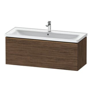 Duravit Waschtischunterschrank D-Neo 118,4x45,2x44cm, 1 A, wd, b geb/Nu dkl.