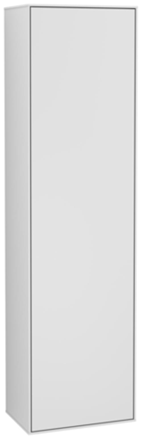 V&B Hochschrank Finion 41,8x151,6x27cm, Anschl li, wh. m Lac