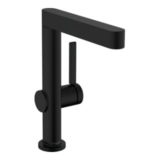hansgrohe Waschtisch-Einhebelmischer 230 Finoris m Schwenka., Push-Open-Ablaufg., sw ma