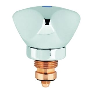 Grohe Oberteil 11048 3/8" Trecorn-de-Luxe Griff Markierung blau