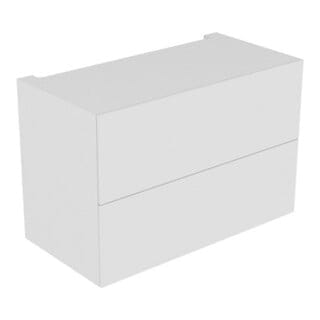 Keuco Modul-Unterbauschrank Edition 11 105x70x53,5cm, m LED, Lac hgl we