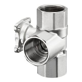 Oventrop Rückschichtkugelhahn DN 32, PN 16, Messing
