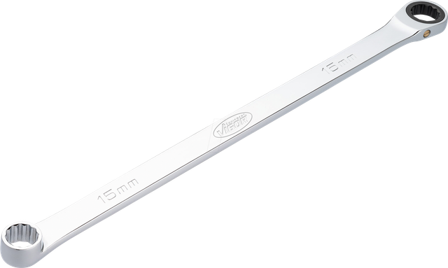 VIGOR Ratschen-Ringschlüssel, extra lang, V7031-15, SW 15 mm