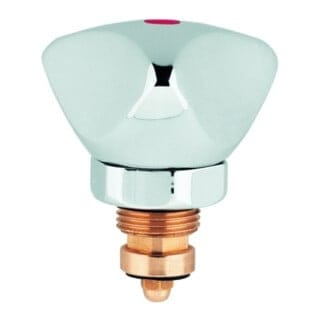Grohe Oberteil 11049 DN 10 Trecorn-de-Luxe Griff Markierung rot