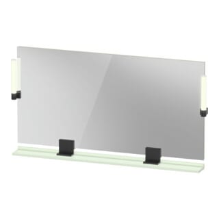 Duravit LED-Spiegel 9 W Sivida 133x65x3,6mm, gr. m, Leu., au, stl, G sw
