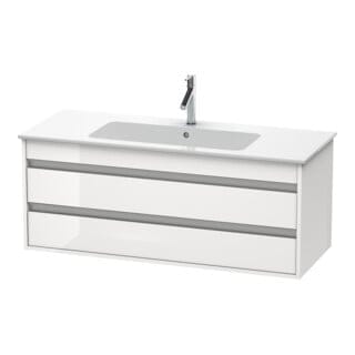 Duravit Waschtischunterschrank Ketho 120x47,5cm, we hgl, 2 Schubk., wandhängend