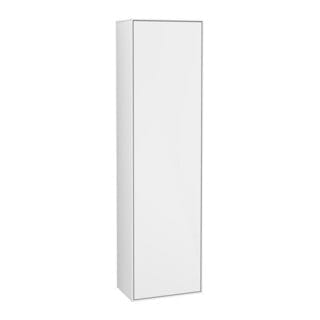 V&B Hochschrank Wandbeleuchtung Finion 41,8x151,6x27cm, Anschl li, glo wh. Lac