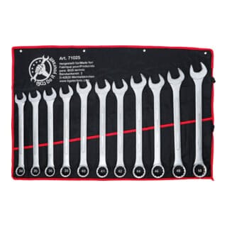 BGS Do it yourself Maul-Ringschlüssel-Satz 71025, XXL, SW 34 - 50 mm, 11-tlg.