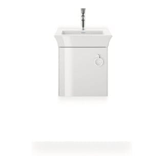 Duravit Möbel-Handwaschbecken White Tulip 45x33cm, o. ÜL, m HLB, m Hahnloch, weiß